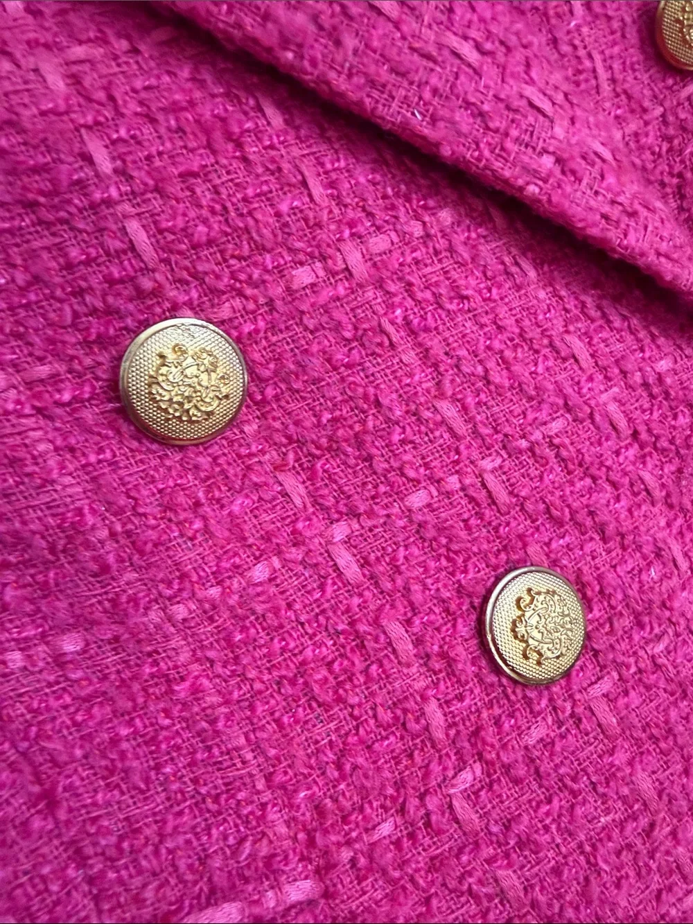 ZBZA fuchsia tweed